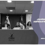 ¿Quiénes son los aspirantes a la presidencia de la CNDH?