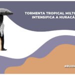 trayectoria del huracan milton en yucatan