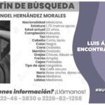 Luis Ángel fue sacado a la fuerza el 17 de octubre de un bar en la avenida Juárez y no se volvió a saber de él