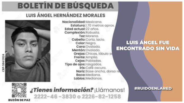 Luis Ángel fue sacado a la fuerza el 17 de octubre de un bar en la avenida Juárez y no se volvió a saber de él