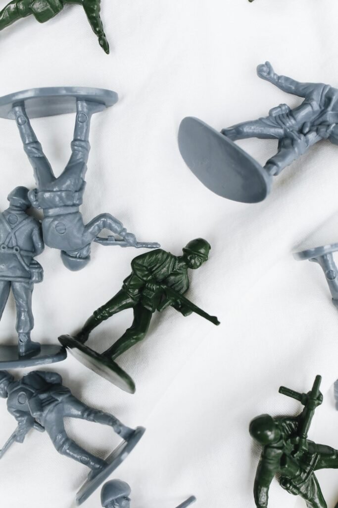 ¿Qué significan los cascos azules en la guerra?