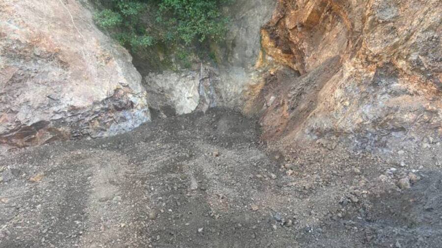 Por derrumbe cerro en Badiraguato, Sinaloa, dos trabajadores murieron