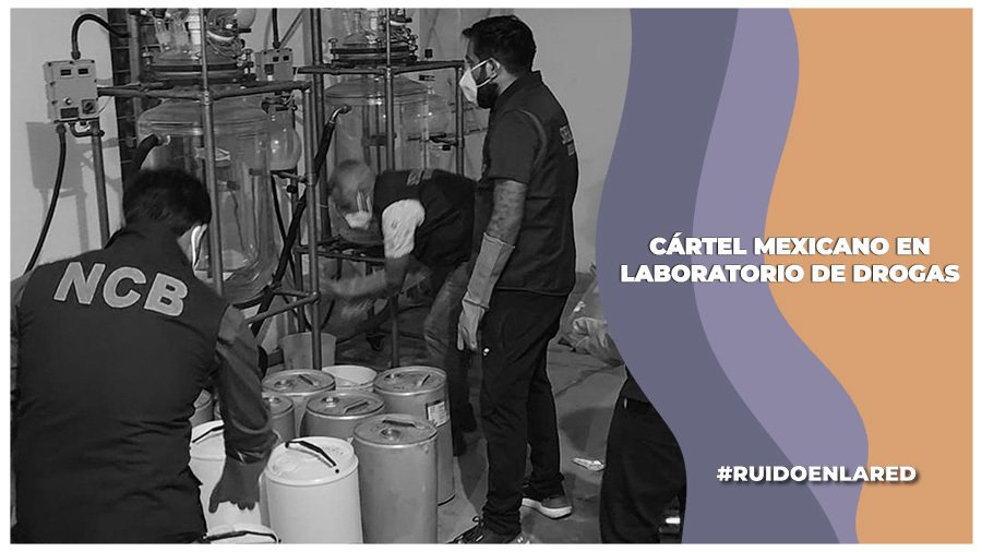 Desmantelan laboratorio de drogas en India; vinculan a cártel mexicano, presuntamente el CJNG