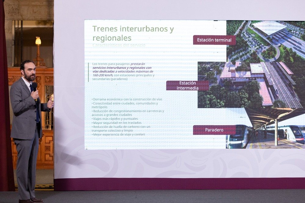 ¿Cuál es el avance de las rutas de los trenes de pasajeros que se construyen con Sheinbaum?