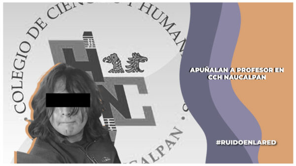 Estudiante del CCH Naucalpan apuñala a profesor