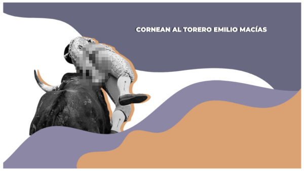 Cornean al torero Emilio Macías en la región anal y perianal durante corrida en Tlaxcala