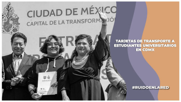 entrega de tarjetas de la beca de transporte a universitarios en cdmx