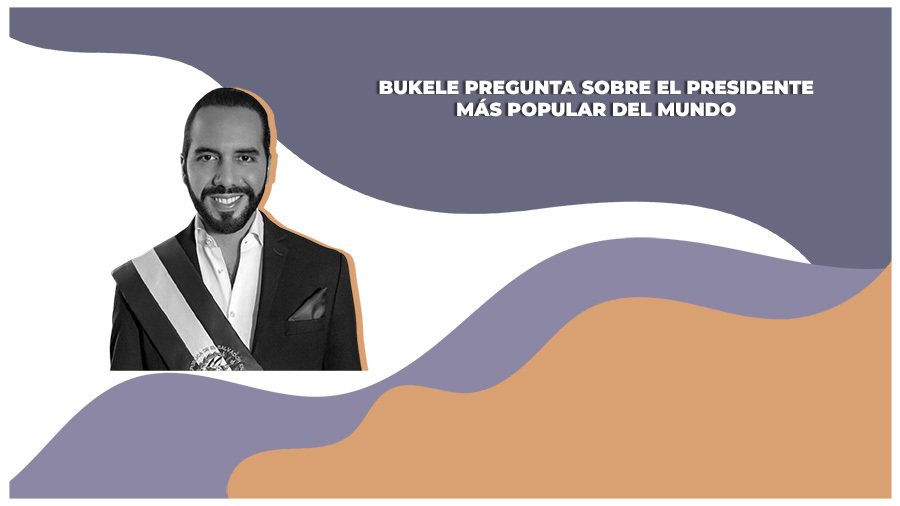 Nayib Bukele pregunta a grok quien es el presidente más popular del mundo
