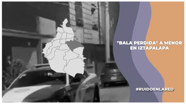 Reportan la muerte de menor de edad en la alcaldía Iztapalapa, presuntamente por una bala perdida