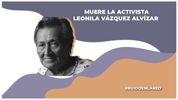 Fallece a los 89 años de edad Leonila Vázquez, fundadora de "Las Patronas"