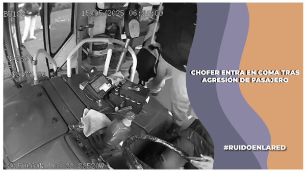 Chofer de autobús de Guadalajara se encuentra en coma tras ser golpeado por un pasajero