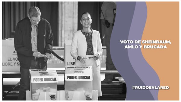 Así votaron AMLO, Claudia Sheinbaum y Clara Brugada en la elección judicial 2025