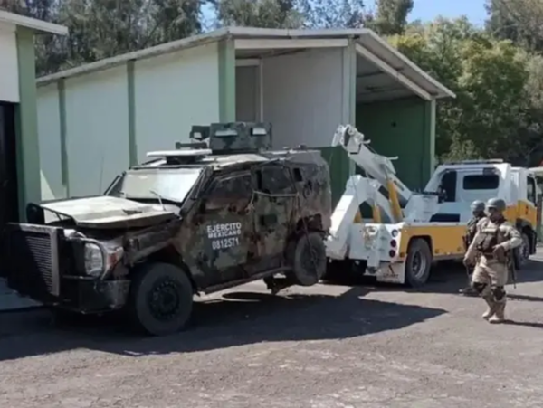 Exmilitares colombianos son parte de los detenidos por la explosión de una mina terrestre que mató a ocho militares mexicanos en Michoacán