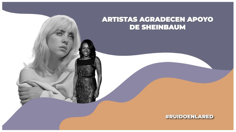 artistas agradecen envio de ayuda de parte de sheinbaum a texas