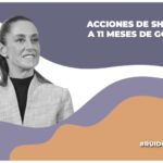 Claudia Sheinbaum a 11 meses de gobierno