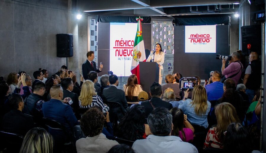 Sandra Cuevas regresa a la política; buscara ser jefa de Gobierno en 2030 junto a México Nuevo, Paz y Fuerza