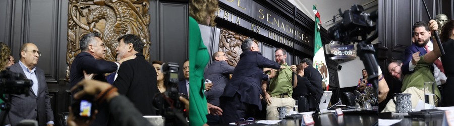 Lamenta Claudia Sheinbaum las agresiones de "Alito" Moreno contra Fernández Noroña; ya presentaron denuncias