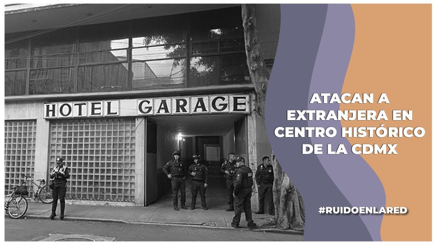 Extranjera es asaltada en el centro histórico de la cdmx