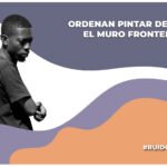 ordenan pintar de negro el muro fronterizo