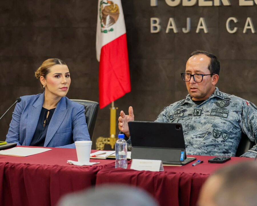 dejan narcomanta que menciona a la gobernadora dde baja california, marina del pilar