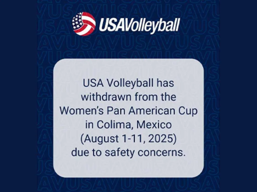 EU no participará en fecha de Colima de la Copa Panamericana de Voleibol por inseguridad; ya no aparece la fecha en su calendario