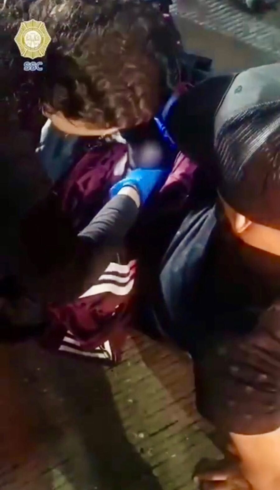 Mujer da a luz en la gam y abandona al bebé