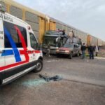 Foto del accidente del tren Atlacomulco-Toluca hoy