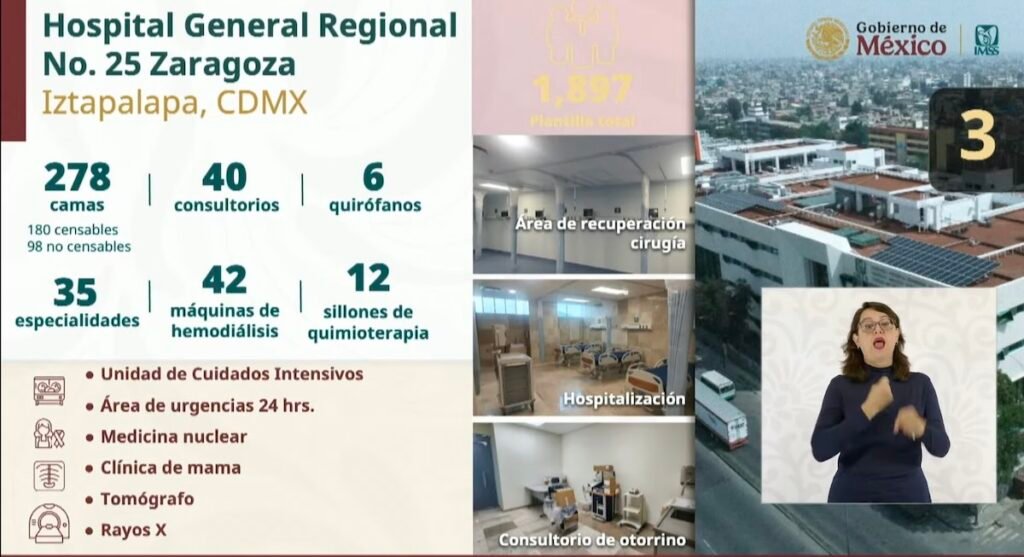Imagen para nota de la inauguración de la Clínica 25 del IMSS Zaragoza