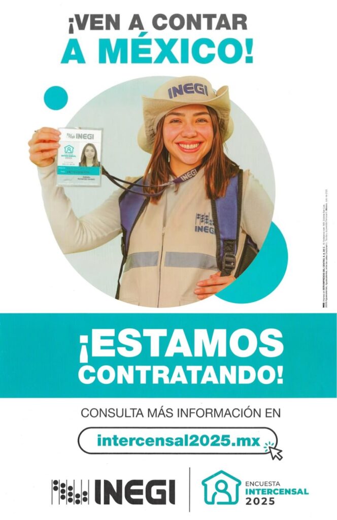 Imagen para nota de los entrevistadores del Inegi 2026