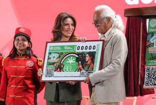 Imagen para nota del billete de la Lotería Nacional de los estudios churubusco