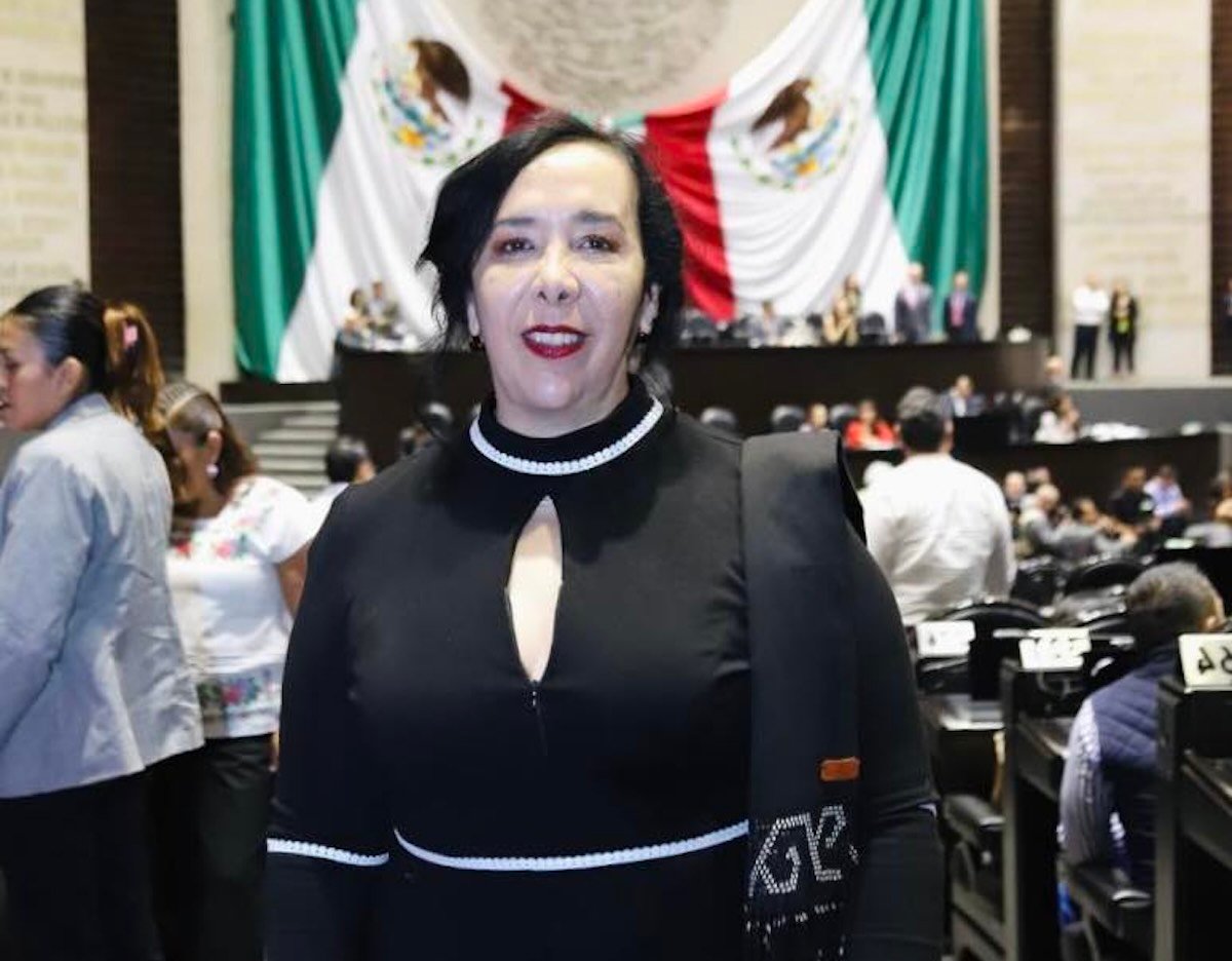 Foto de la diputada federal de Morena Araceli Brown