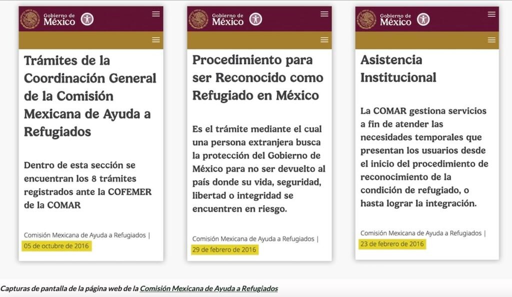 Foto para nota de los migrantes en méxico por las políticas de trump