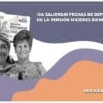 Imagen del calendario de pagos de la Pensión Mujeres Bienestar septiembre 2025
