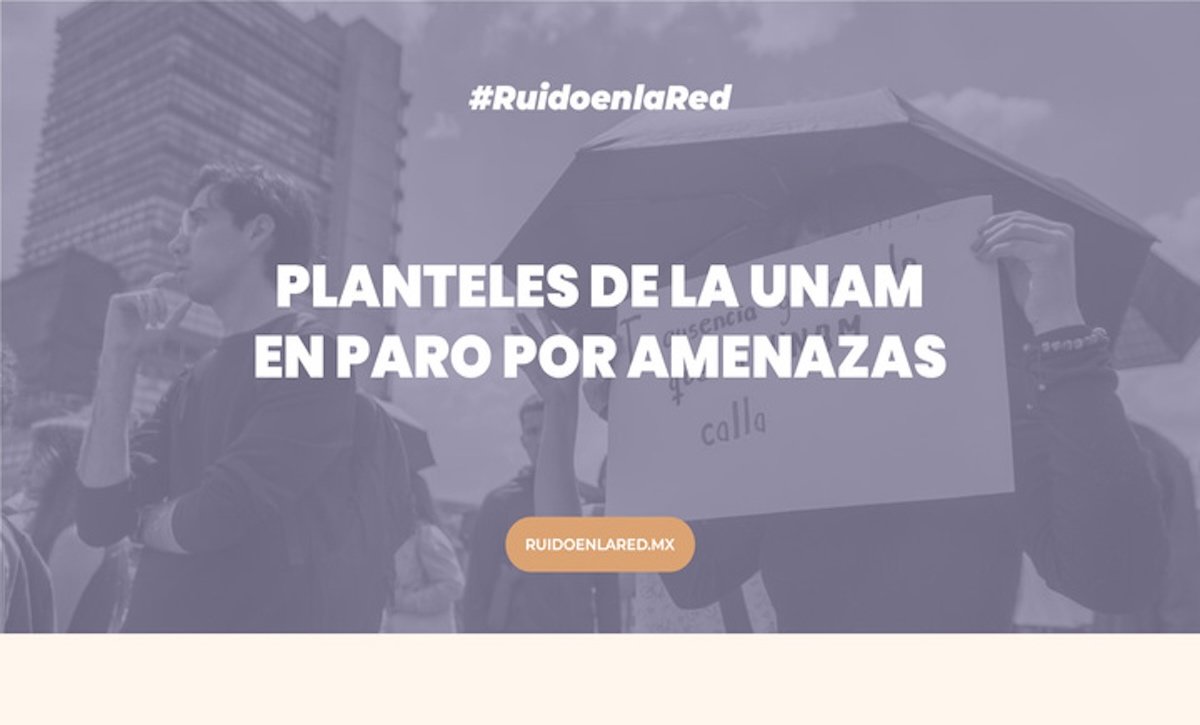 foto para nota del paro en la UNAM