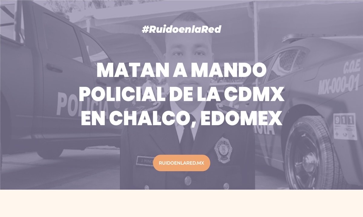 foto para nota de la balacera que dejó un policía muerto en chalco