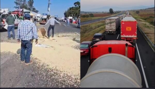 Bloqueos carreteros hoy