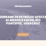 Foto para nota del derrame de petróleo en Veracruz