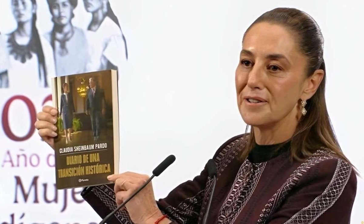 foto para nota del libro de claudia sheinbaum