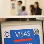 foto para nota de las visas y la revocación de mexicanos por parte de eu