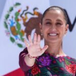 Foto del informe de Sheinbaum