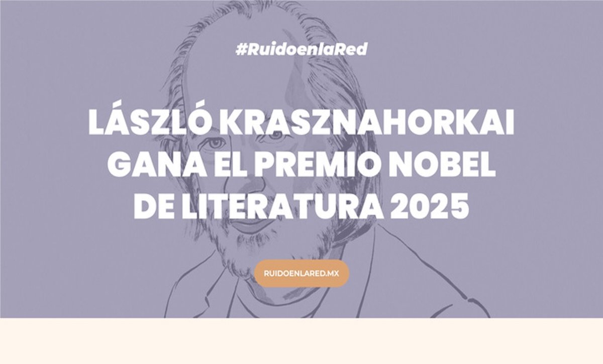 Imagen de László Krasznahorkai, Premio Nobel de Literatura 2025 