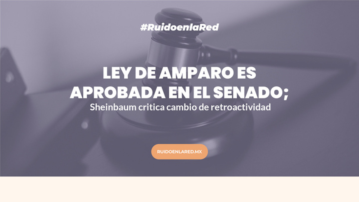 Ley de amparo sheinbaum senado