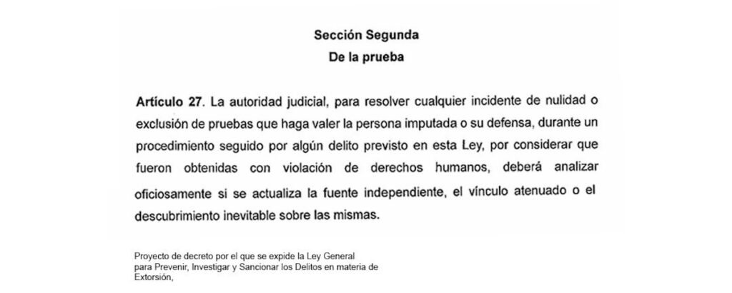 Imagen de la Reforma sobre extorsión de Sheinbaum