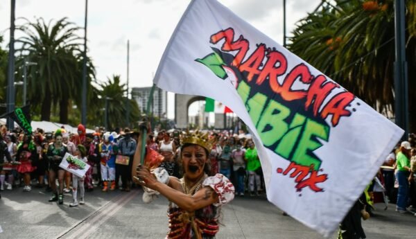 marcha zombie 2025 cdmx ruta hora