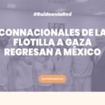 Mexicanos de la flotilla a Gaza regresan a México