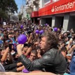 Foto de Javier Milei para nota de las elecciones en argentina 2025