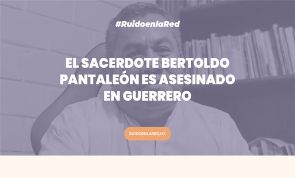 Imagen para nota del sacerdote Bertoldo Pantaleón
