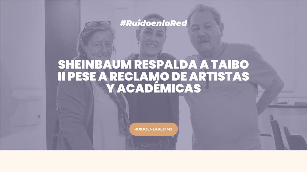 Sheinbaum Taibo libros mujeres