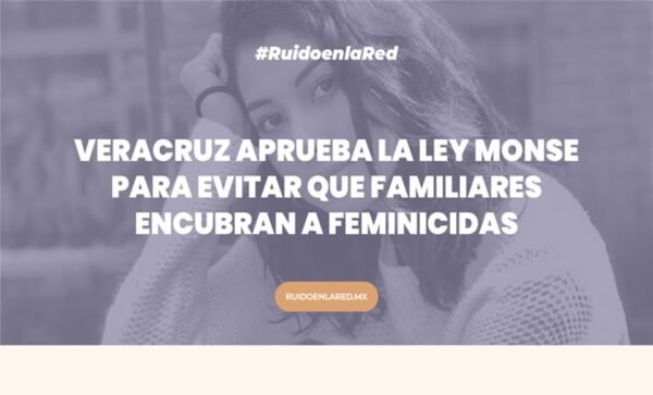 Foto de Montserrat Bendimes Roldán para nota de la ley monse