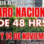 Paro nacional del CNTE